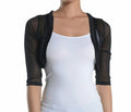 Rhea Ivory Chiffon Wrap Cardigan — Paris Boutique