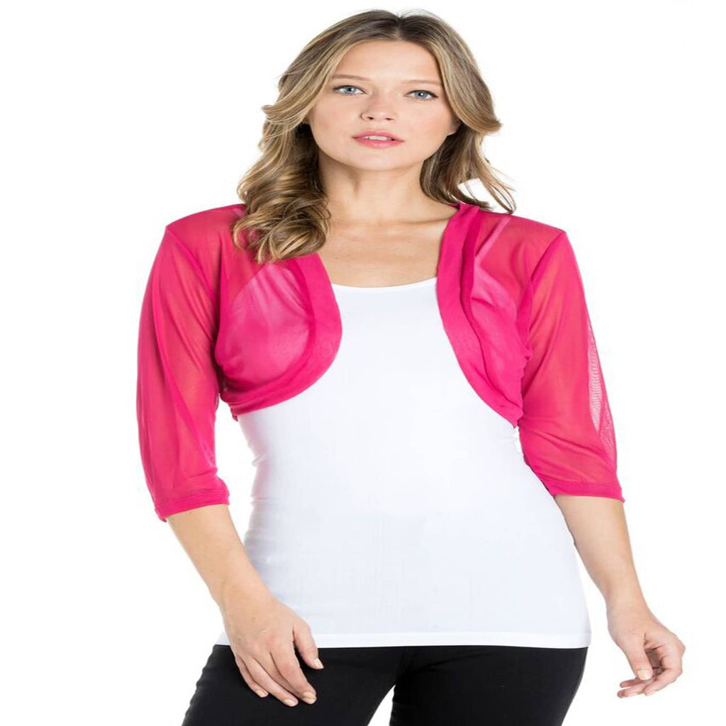 Rhea Ivory Chiffon Wrap Cardigan — view 3