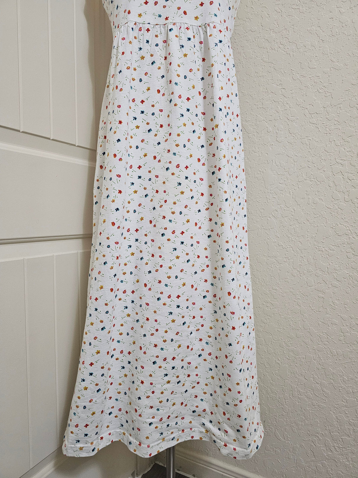 Etta Floral Cotton Midi Dress — view 4