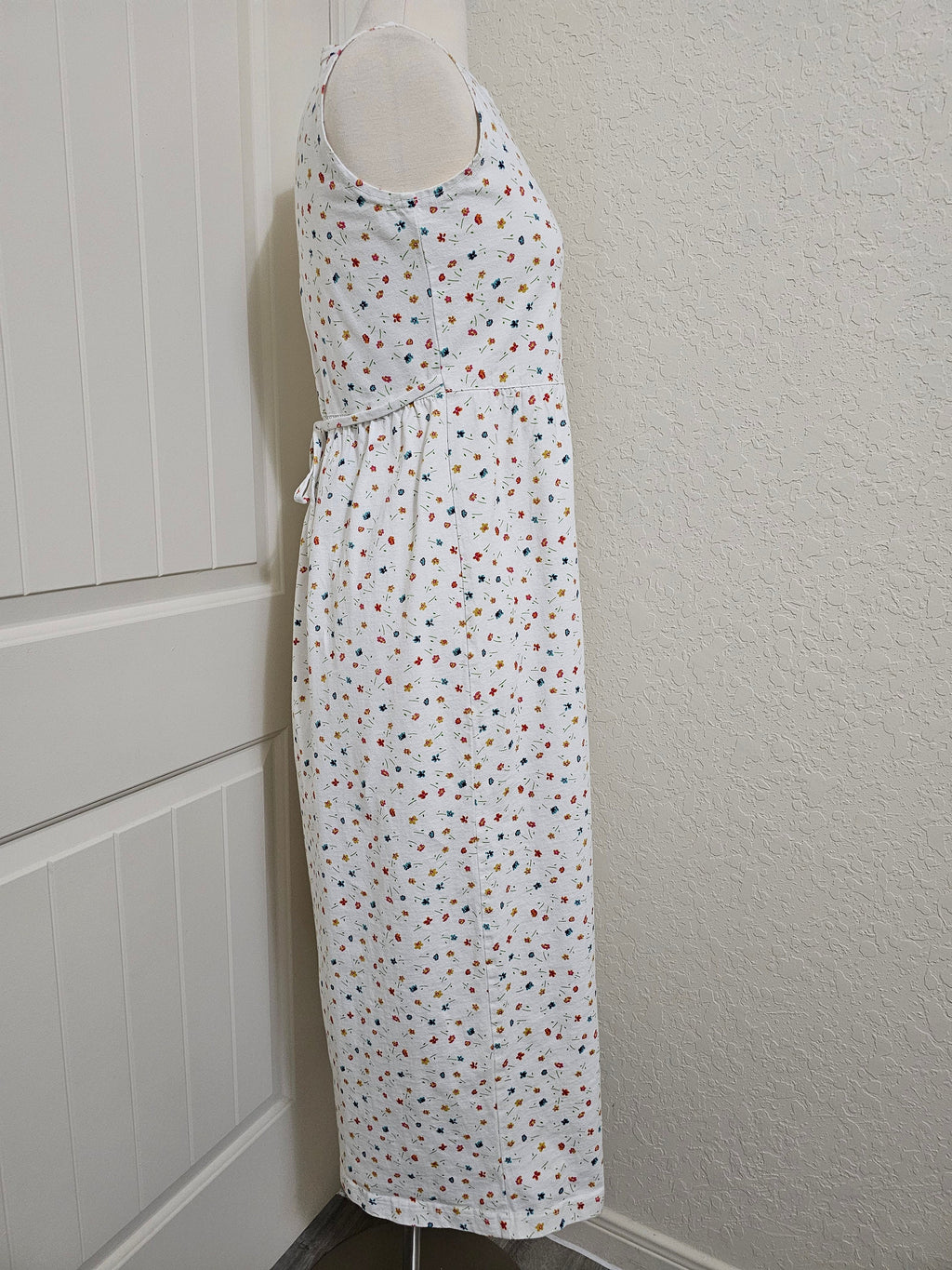 Etta Floral Cotton Midi Dress — view 5