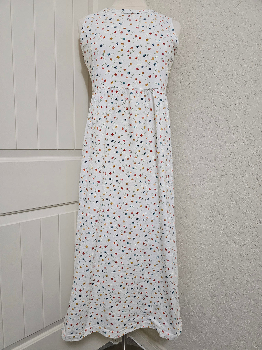 Etta Floral Cotton Midi Dress — view 2