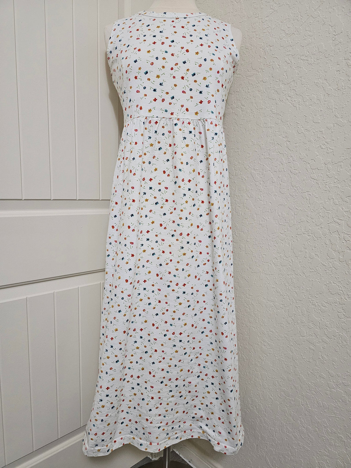 Etta Floral Cotton Midi Dress — view 2