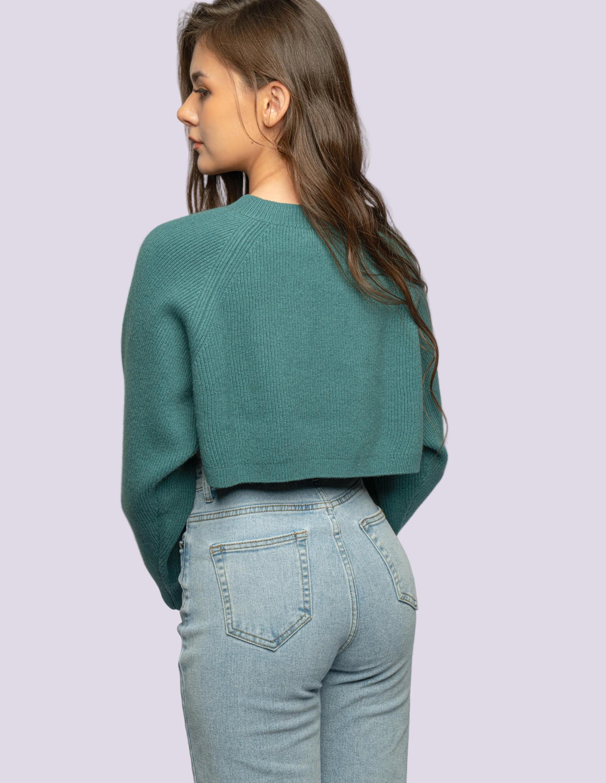 Nora Black Knit Cardigan — view 4