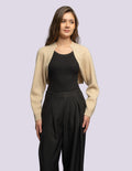 Nora Black Knit Cardigan — Paris Boutique