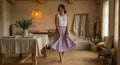 Sunny Black Linen Pleated Maxi Skirt — Paris Boutique