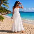 Piper White Lace Maxi Dress — Paris Boutique