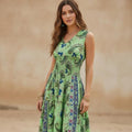 Amara Floral Midi Dress — Paris Boutique