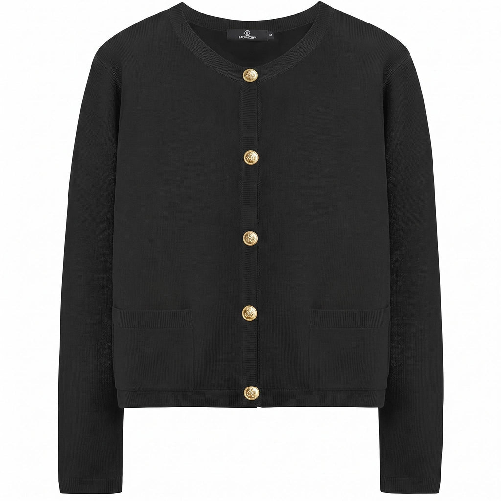 Vivi Striped Knit Cardigan — view 5